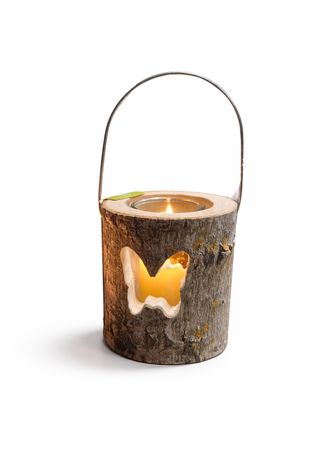 Lanterna in legno con candela Citronella Magic Lights per esterni