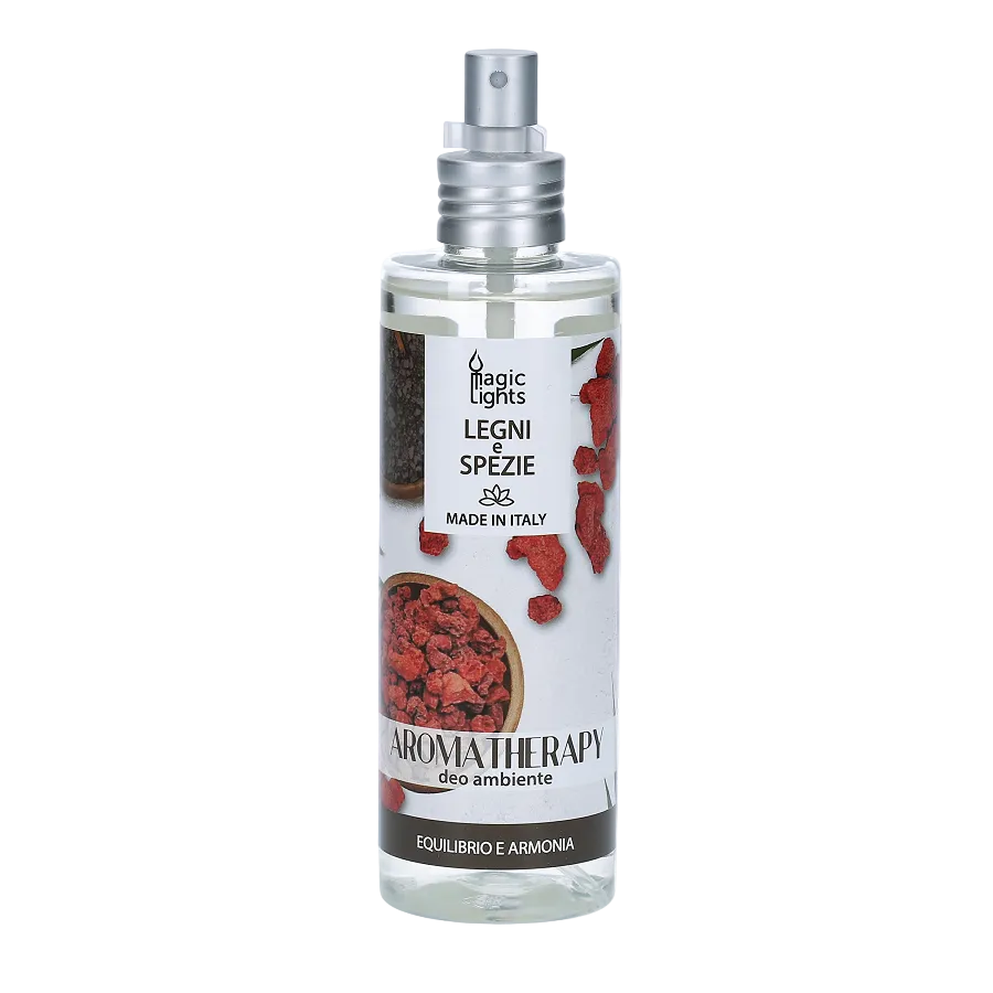 Spray ambiente Aromaterapia Legni e Spezie