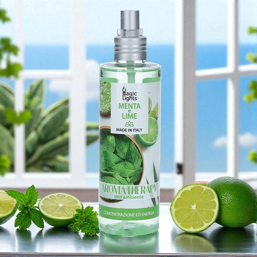 Spray ambiente Aromaterapia Menta e Lime