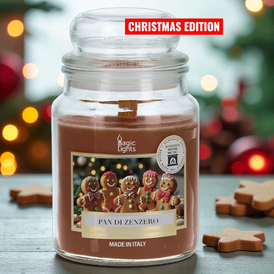 Candela profumata per ambiente Ginger bread Christmas Edition
