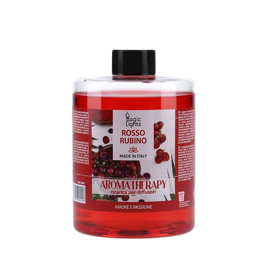 Ricarica per diffusore a bastoncini Aromaterapia Rosso rubino