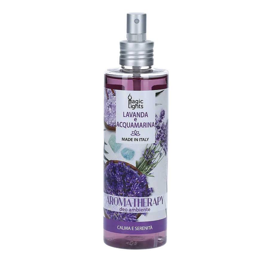 Spray ambiente Aromaterapia Lavanda e Acquamarina