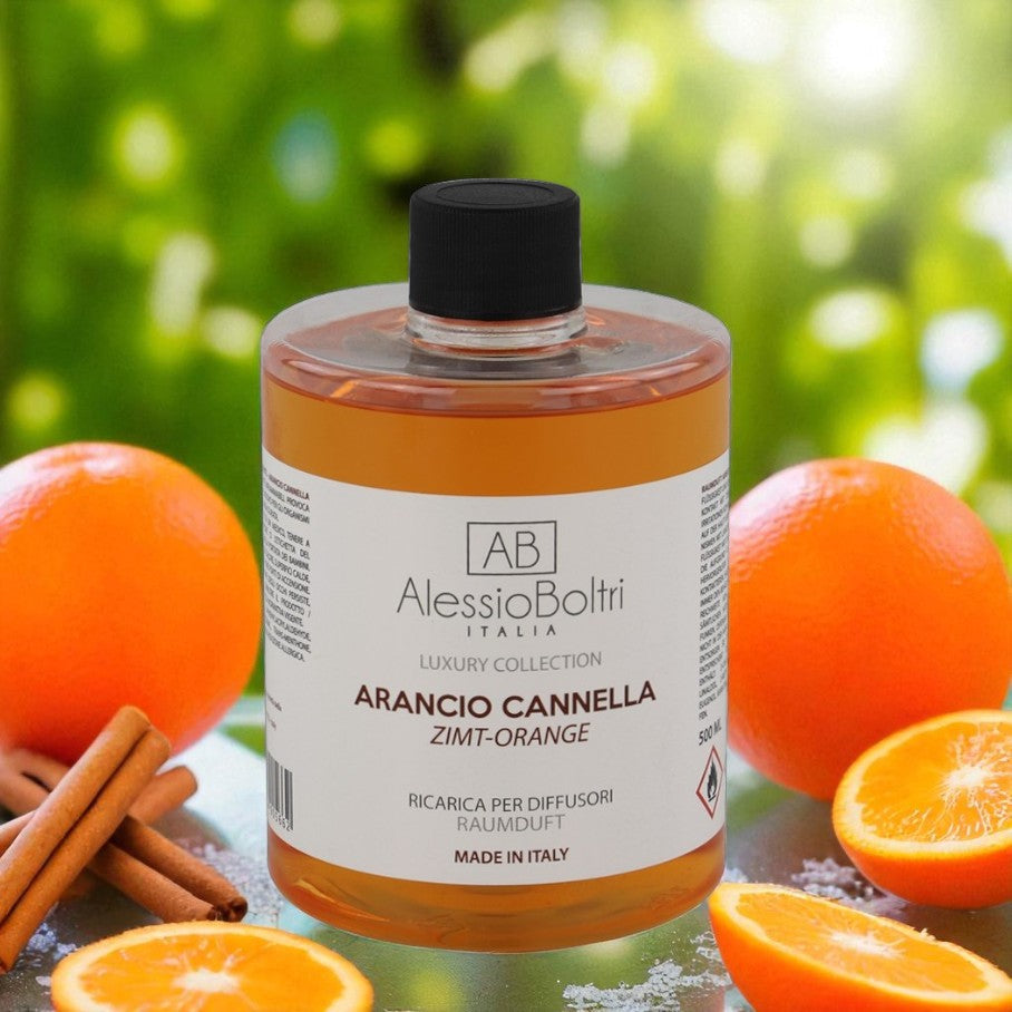 Ricarica per diffusore a bastoncini Arancio Cannella