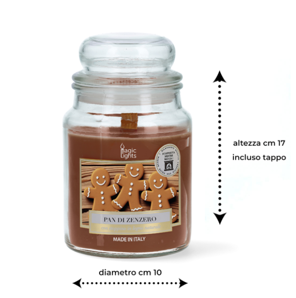 Candela profumata per ambiente Ginger bread