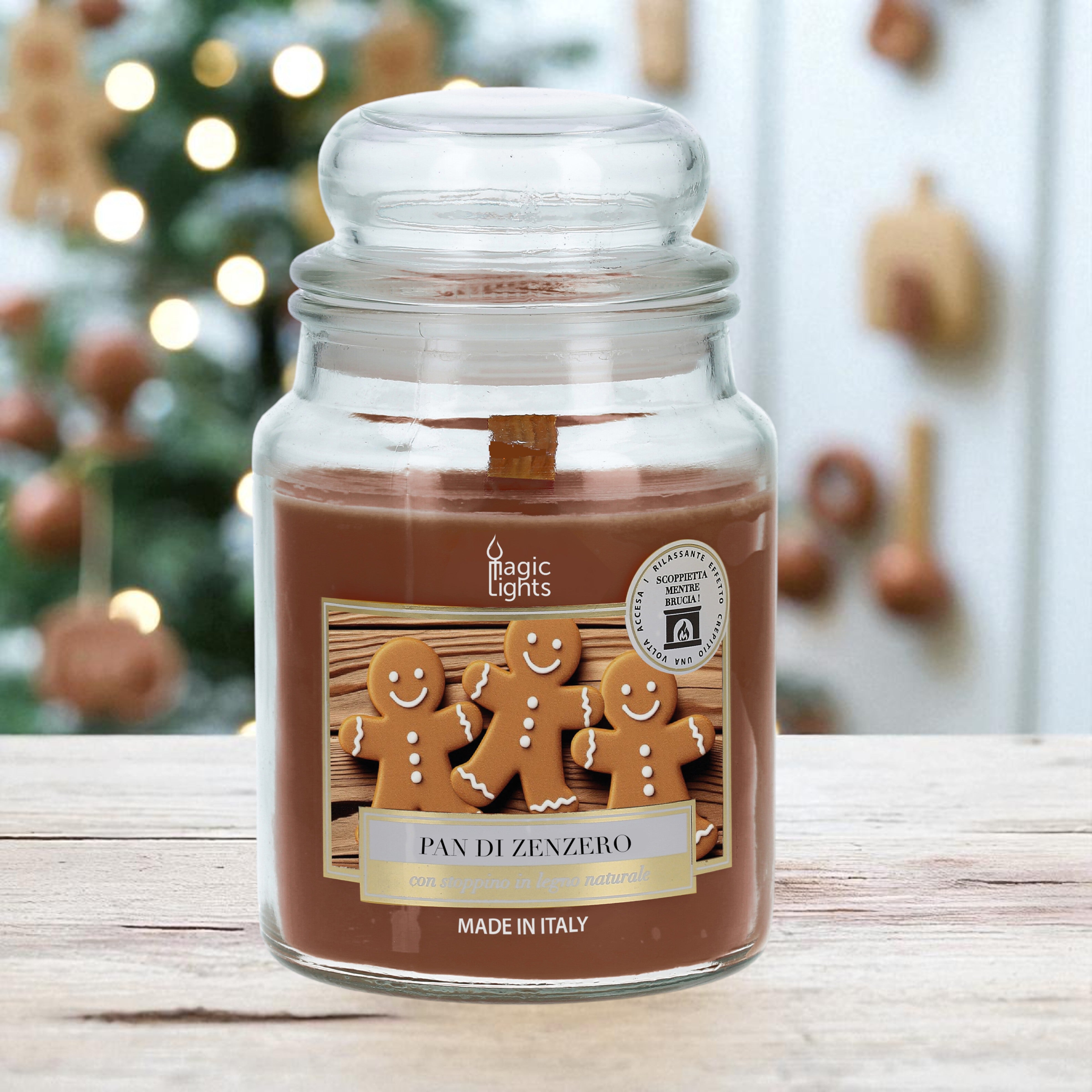 Candela profumata per ambiente Ginger bread