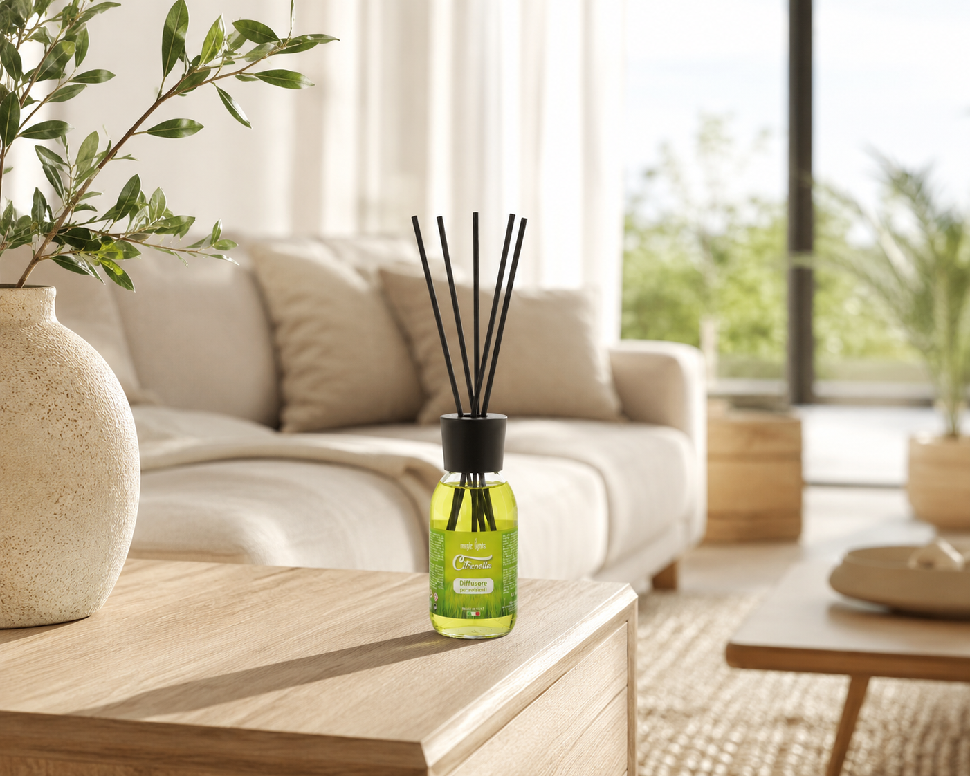 Diffusore Citronella Magic Lights per casa e ambienti interni