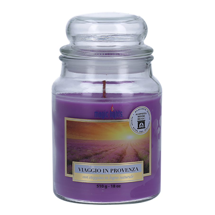 Candela profumata per ambiente Lavanda