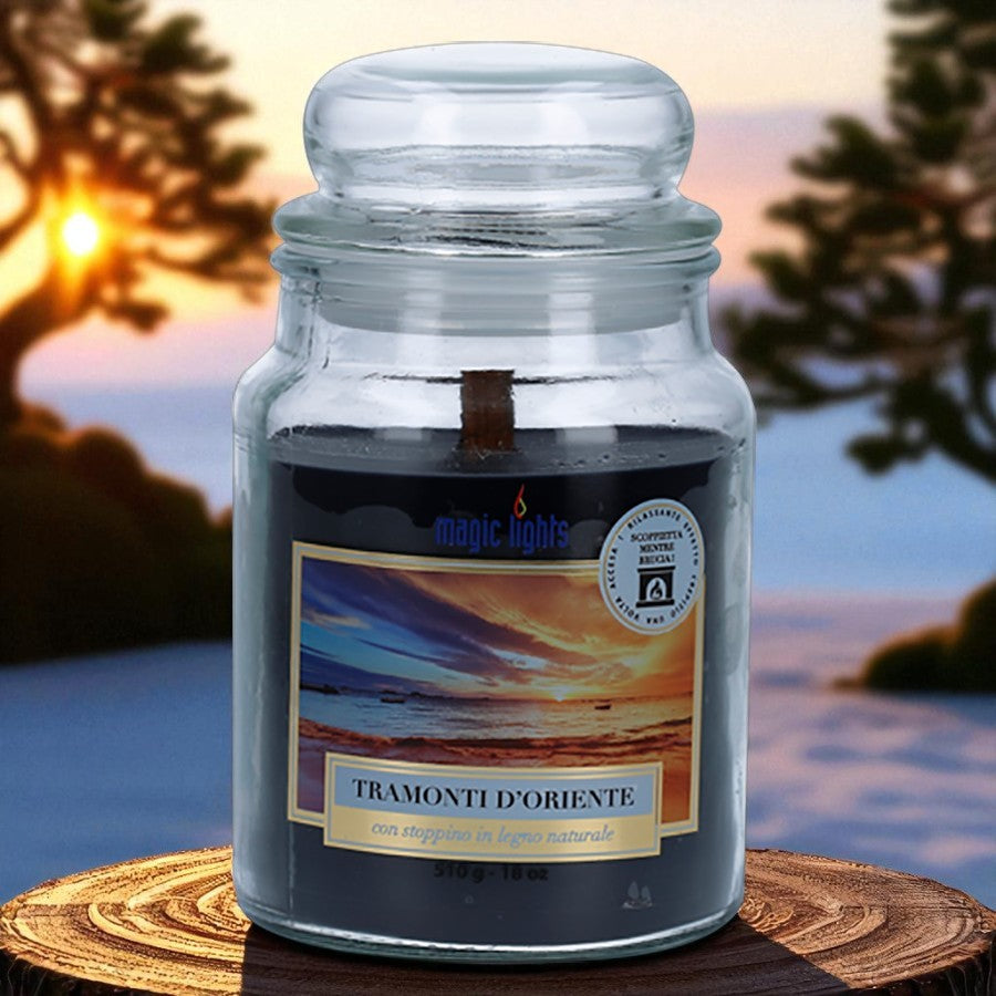 Candela profumata per ambiente Tramonti d'Oriente