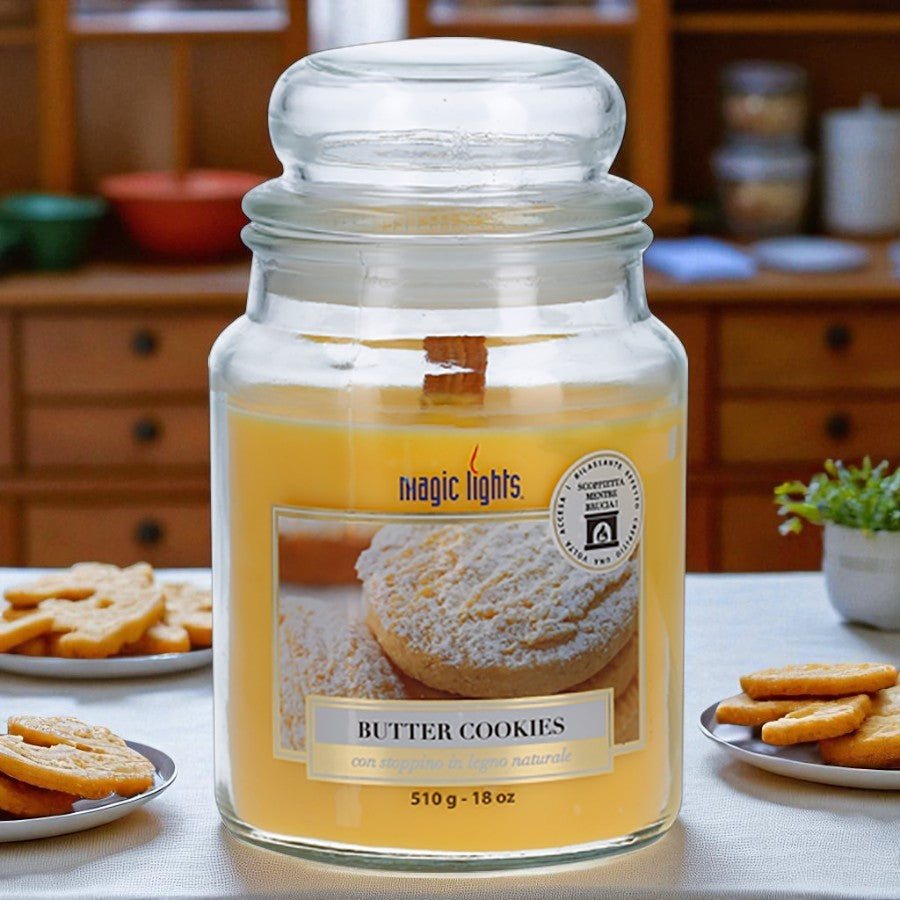 Candela profumata per ambiente Butter Cookies