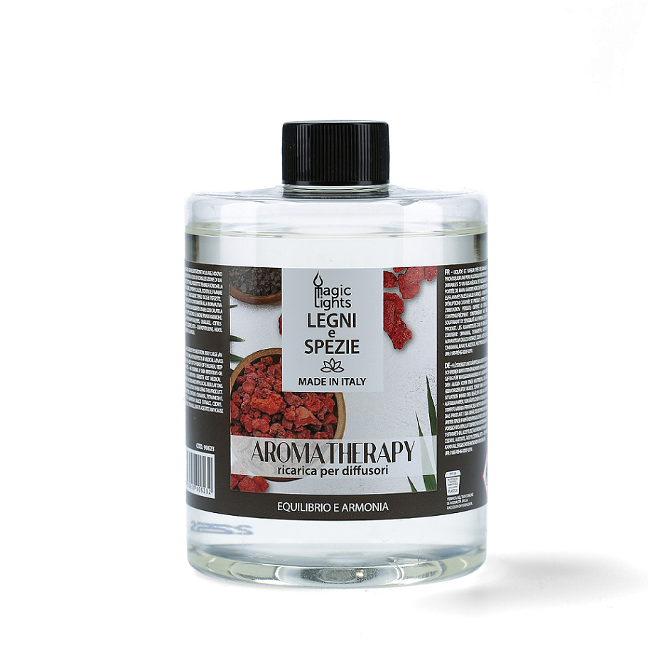 Ricarica per diffusori a bastoncino Aromaterapia Legni e Spezie