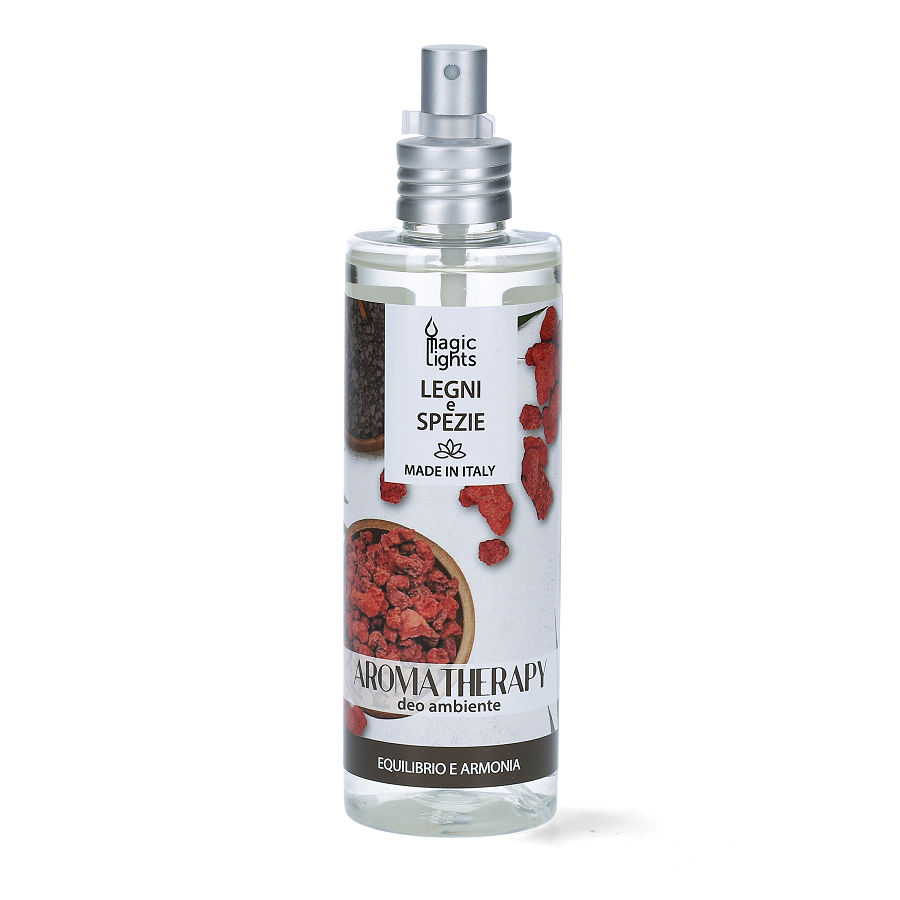 Spray ambiente Aromaterapia Legni e Spezie