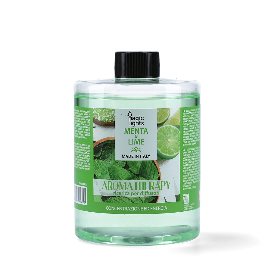 Ricarica per diffusori a bastoncino Aromaterapia Menta e Lime