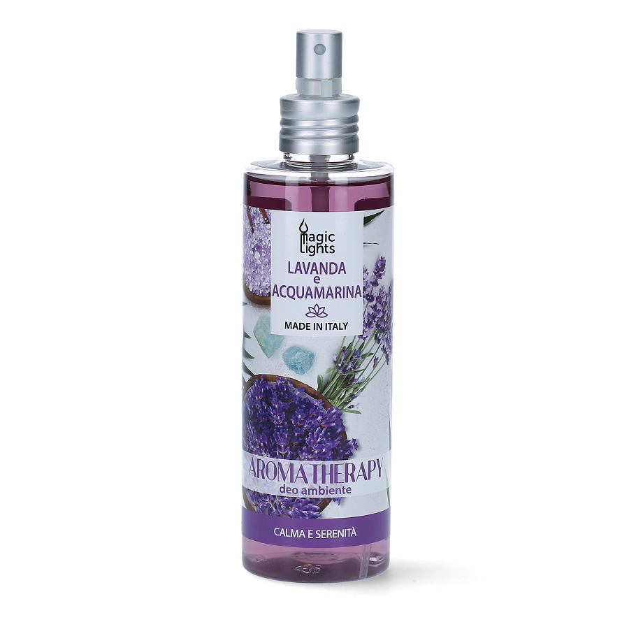 Spray ambiente Aromaterapia Lavanda e Acquamarina