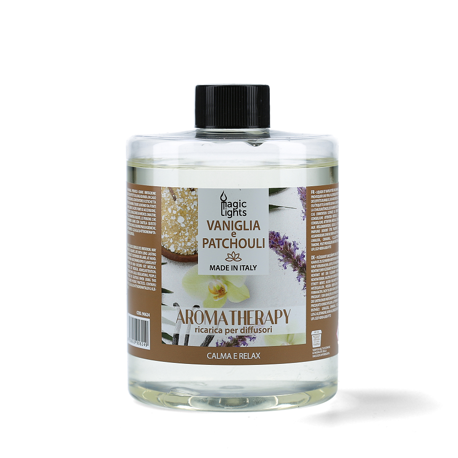 Ricarica per diffusori a bastoncino Aromaterapia Vaniglia e Patchouli