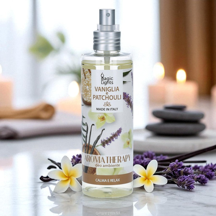 Spray ambiente Aromaterapia Vaniglia e Patchouli